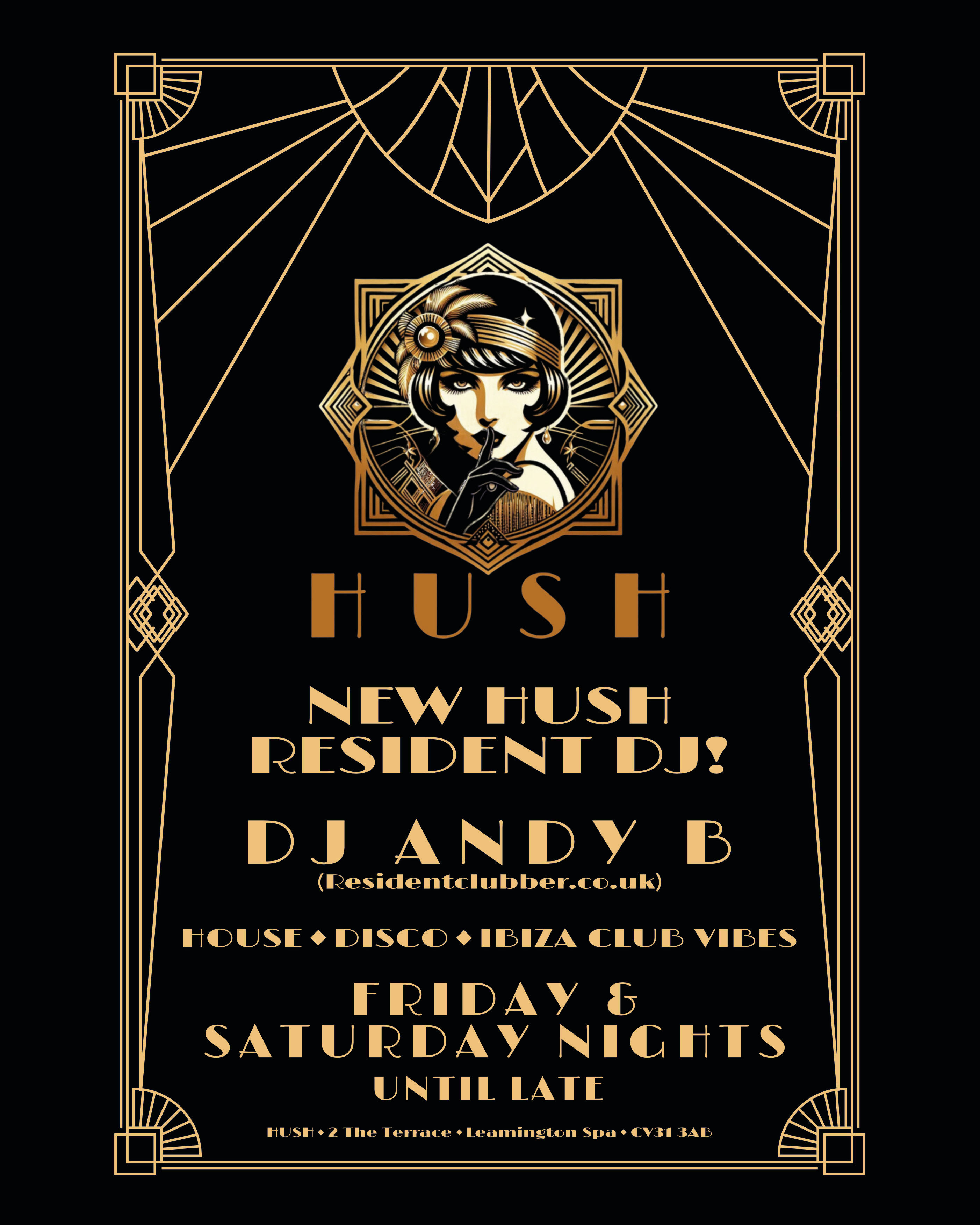 New Resident DJ at Hush